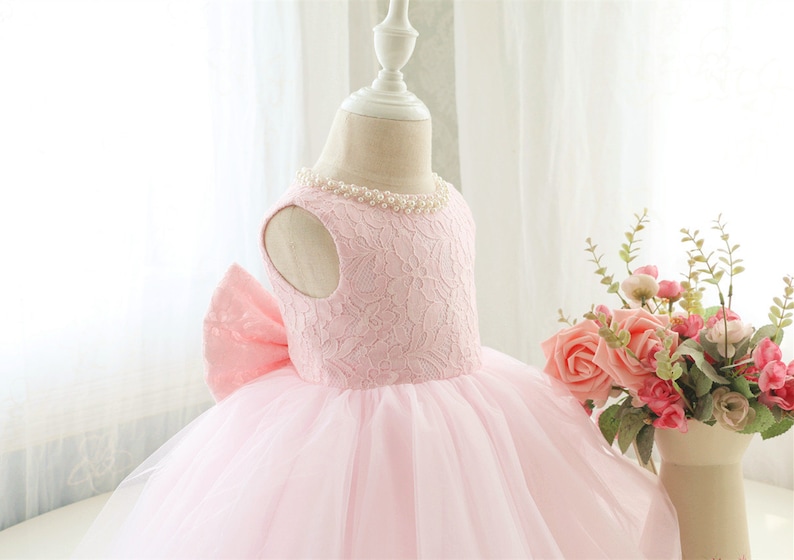 Pink Baby Pageant Dress
