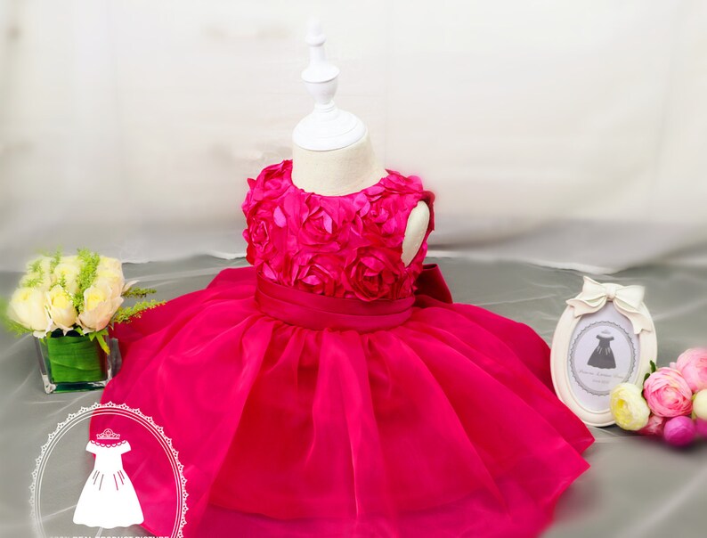 Pink Baby Pageant Dress