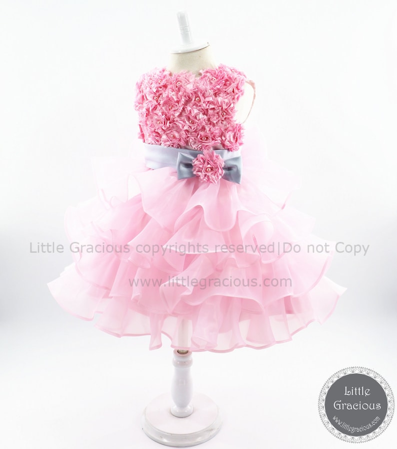 Pink Baby Pageant Dress
