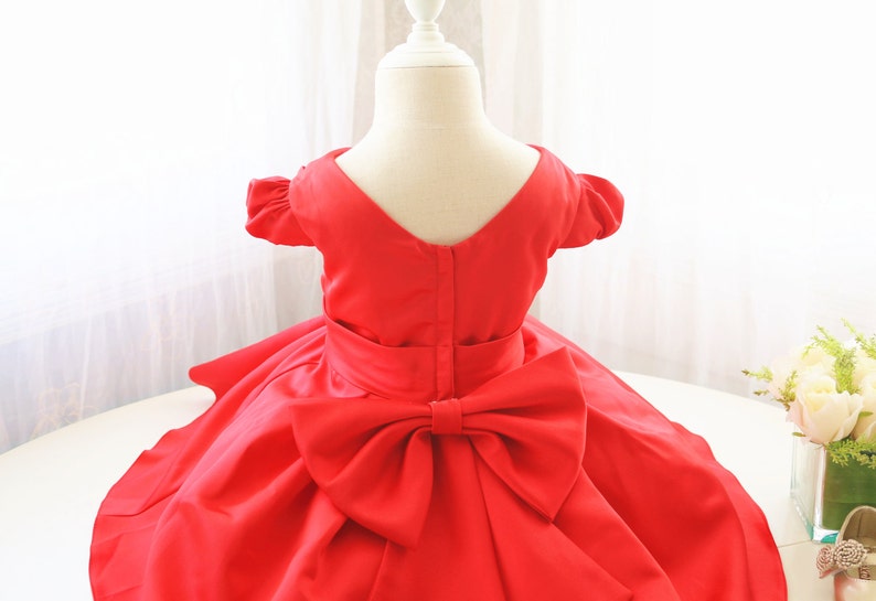 Puffy Sleeve Dress Toddler Party