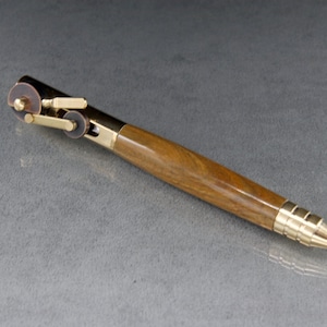 Lignum Vitae-houten zuigerpen met messing en oliebrons afwerking