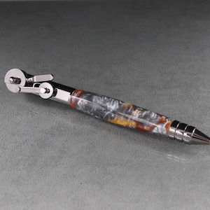 Gesmolten metaal-acrylzuigerpen met bronskleurige afwerking