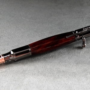 Cocobolo Bolt-actiepen met gunmetal afwerking