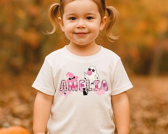 Kids T-shirt Halloween | Spiderman-inspired Henry Infant Tee | Spider Mask Name Shirt