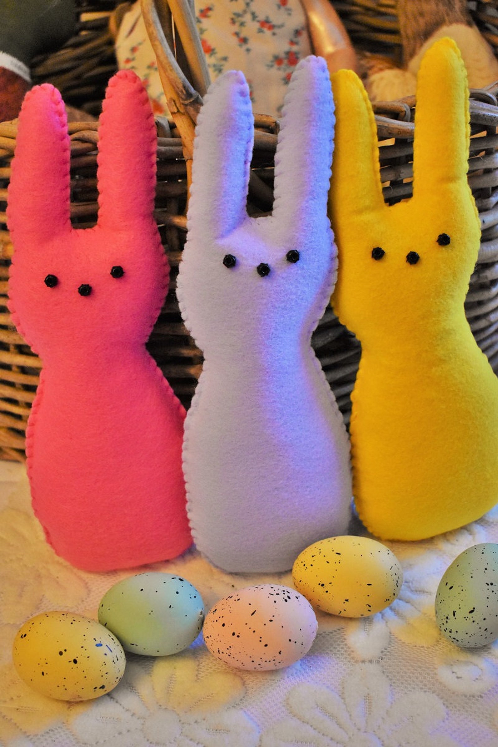Peep Dolls-large Felt Peeps-peeps Plush-easter Peeps-easter | Etsy