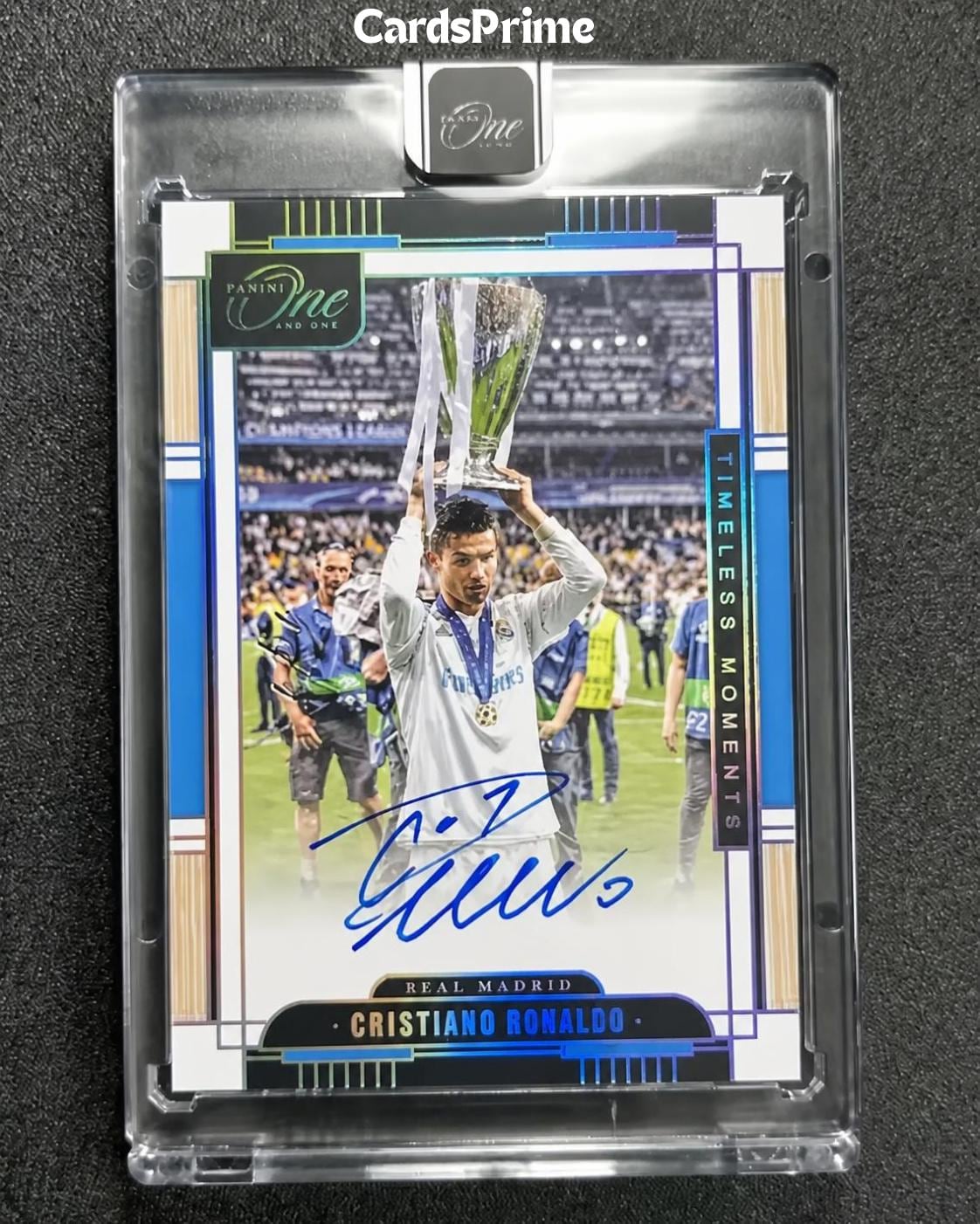 Cristiano ronaldo autographed card - Etsy 日本