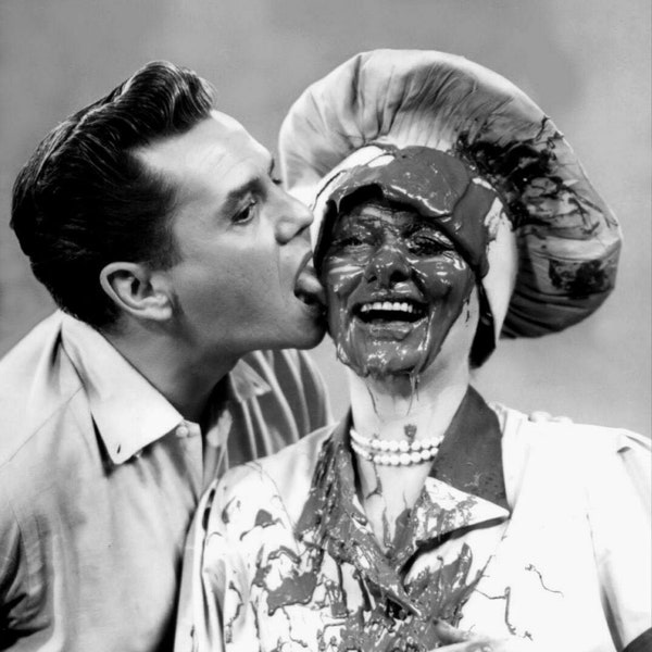 The Lucy Show Chocolate Factory Lucille Ball and Desi Arnaz, 8X10 Print