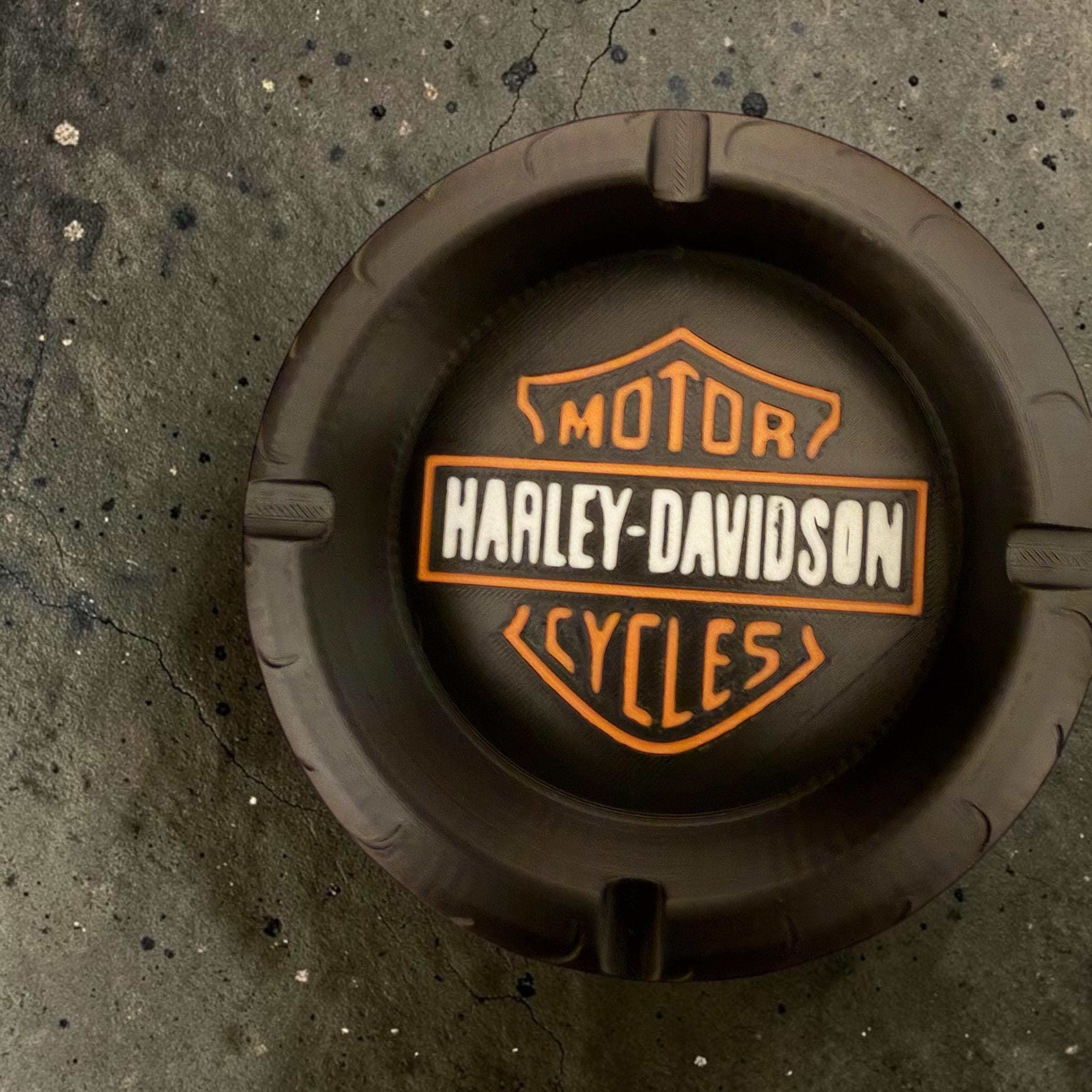Harley Davidson Ashtray - Etsy