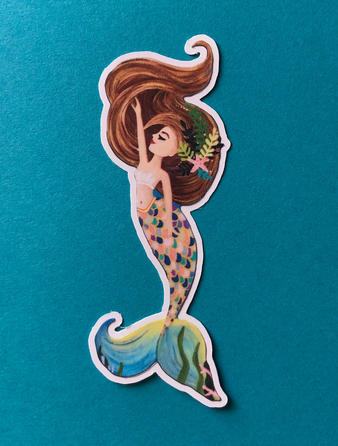 Merinding Sticker Mermaid Sticker - Etsy