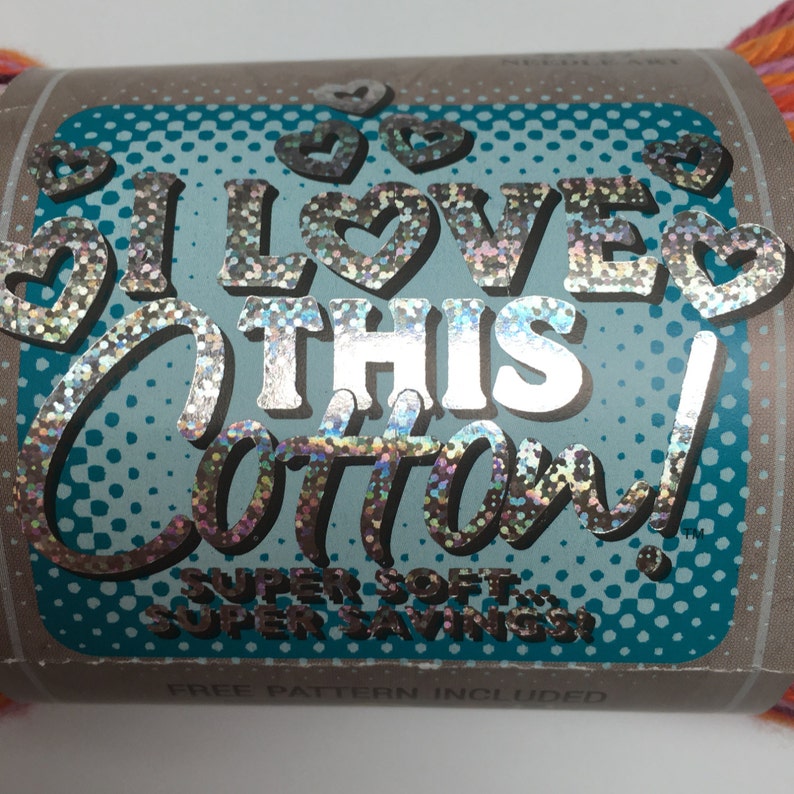 - I Love This Cotton Yarn by Hobby Lobby Warm BLUSH Pastel Palette AQUA Solid Pale DENIM 3 skeins