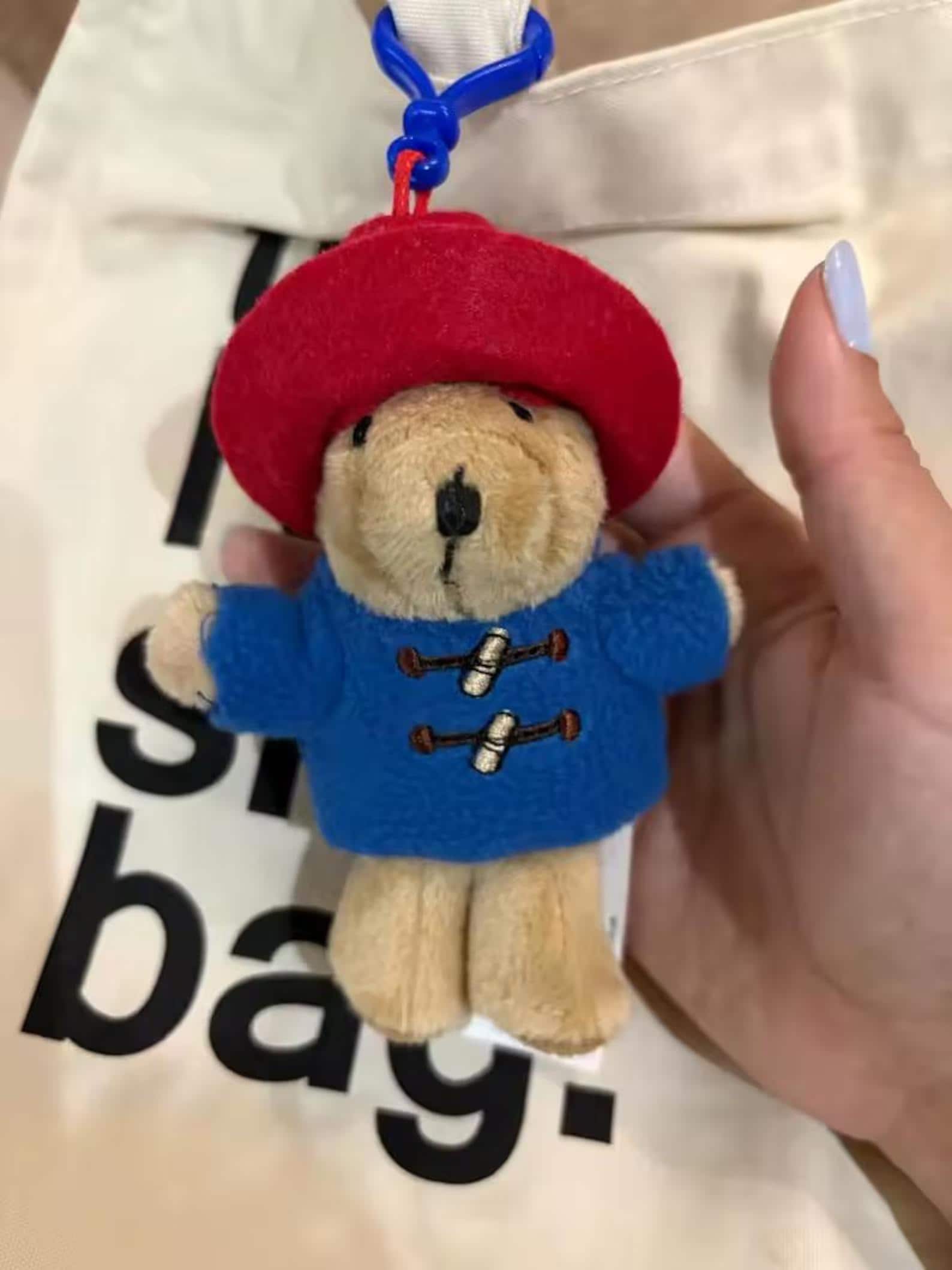 Paddington Bear Plush Keychain - Etsy