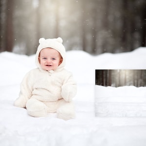 INSTANT DOWNLOAD - Artic Dreamscapes - Winter Digital Background for PS & PSe - Digital Backdrop - Photoshop -  Photoshop Composites