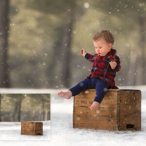 INSTANT DOWNLOAD - Artic Dreamscapes - Winter Digital Background for PS & PSe - Digital Backdrop - Photoshop -  Photoshop Composites