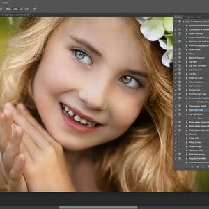INSTANT DOWNLOAD: Summerana Smile Essentials Photoshop Action Collection for Photoshop & Pse - Teeth Retouching Photoshop Actions
