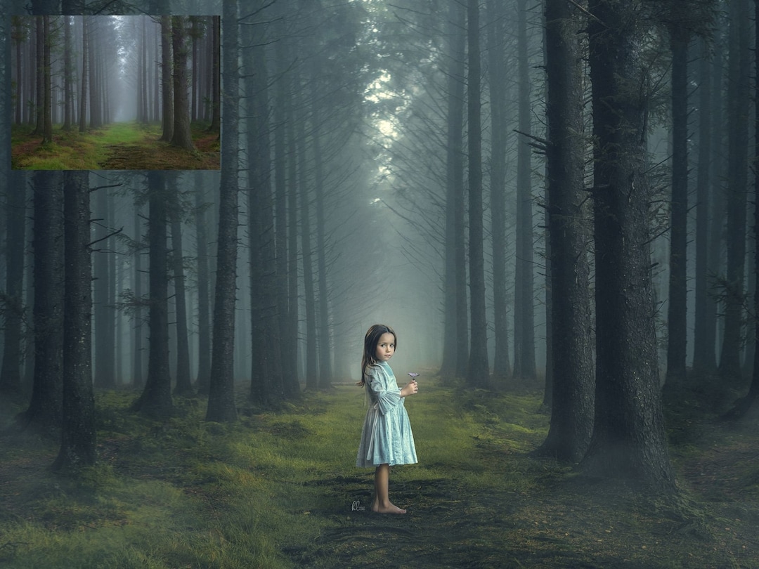 INSTANT DOWNLOAD - English Countryside Digital Background for PS & Pse ...