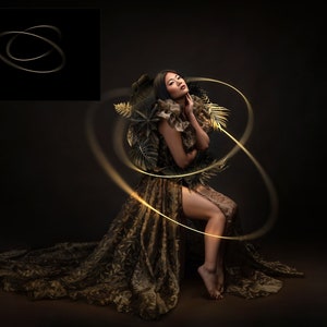 INSTANT DOWNLOAD - Halo Overlay - Overlays for PS & Pse - Photoshop Overlays - Photoshop Composites -Halo Overlay Composites