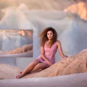 INSTANT DOWNLOAD- White Desert Stone Scene- Digital Background for Ps & Pse- Digital Backdrop -Photoshop -Photoshop Composite