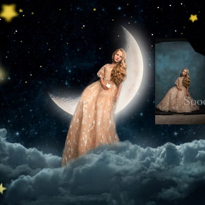Starlight - Star Confetti Overlay Collection for PS & PSE - Star Overlays - Photoshop - Photoshop Composites