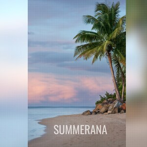 INSTANT DOWNLOAD-Puerto Rico Beach-Summer Digital Background for Ps & Pse- Digital Backdrops - Photoshop - Photoshop Composites