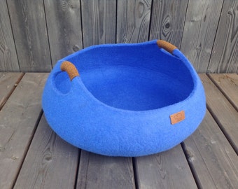 20 various colors cat bed/cat house/cat cave/basket felted cat bed