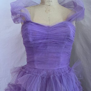 1950s vintage tulle cupcake prom dress sz s zdjęcie 4