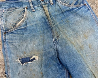 1950s Mens Jeans - Etsy