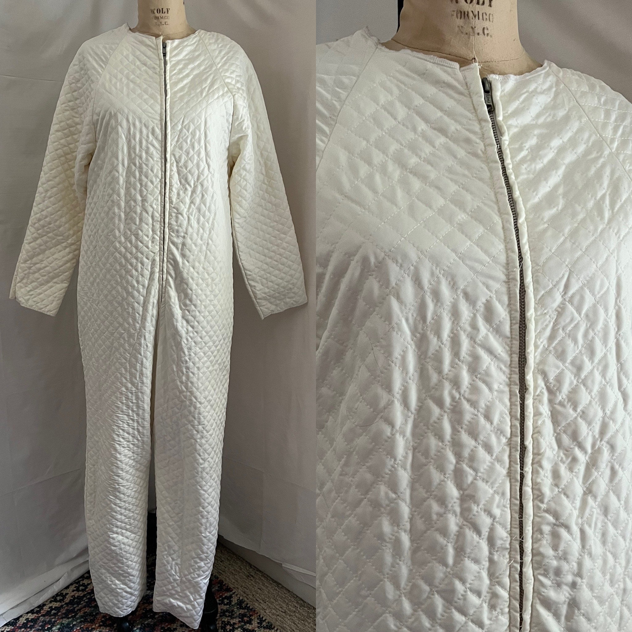 Old fashioned quilted long johns sale