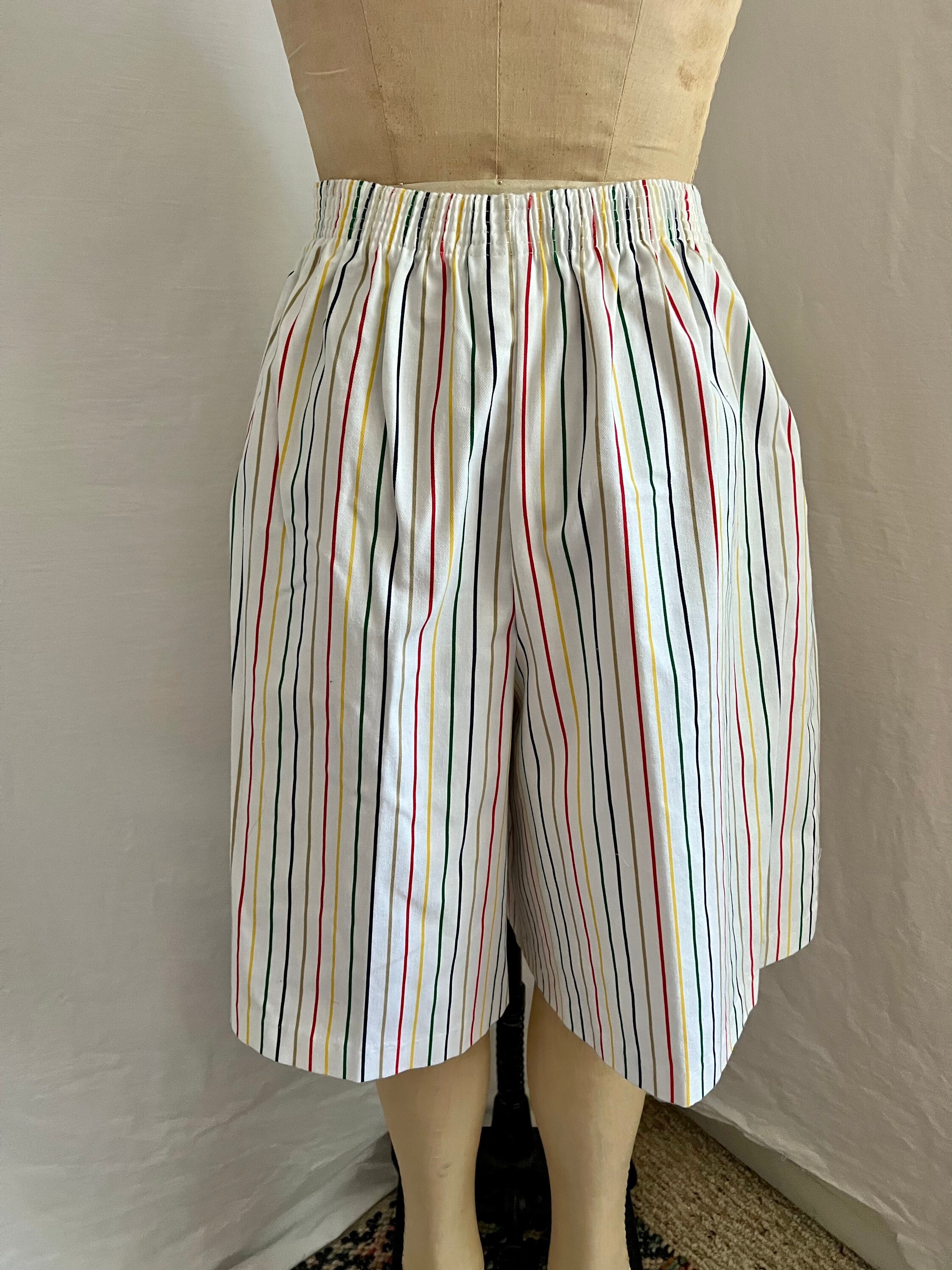 Harbor Postcard Denim Gaucho Shorts