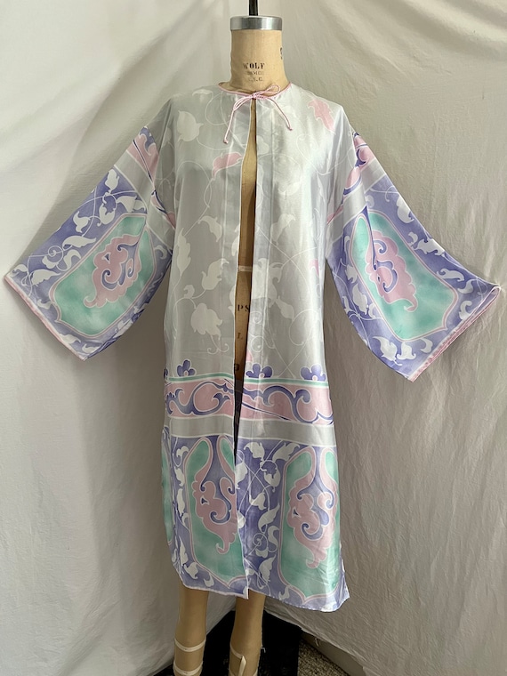 1980s vintage Mary McFadden robe/duster - image 1