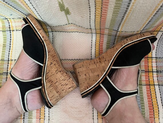 1970's wedge sandals