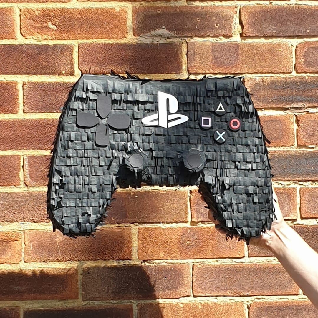 Playstation Video Game Controller Pinata Etsy