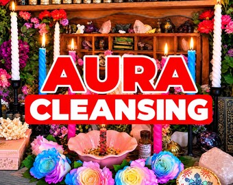Aura Cleansing, Energy Cleansing, Blockage Removal, Negative Energy Removal, Spiritual Cleansing, Energy Clearing, Same Day Casting