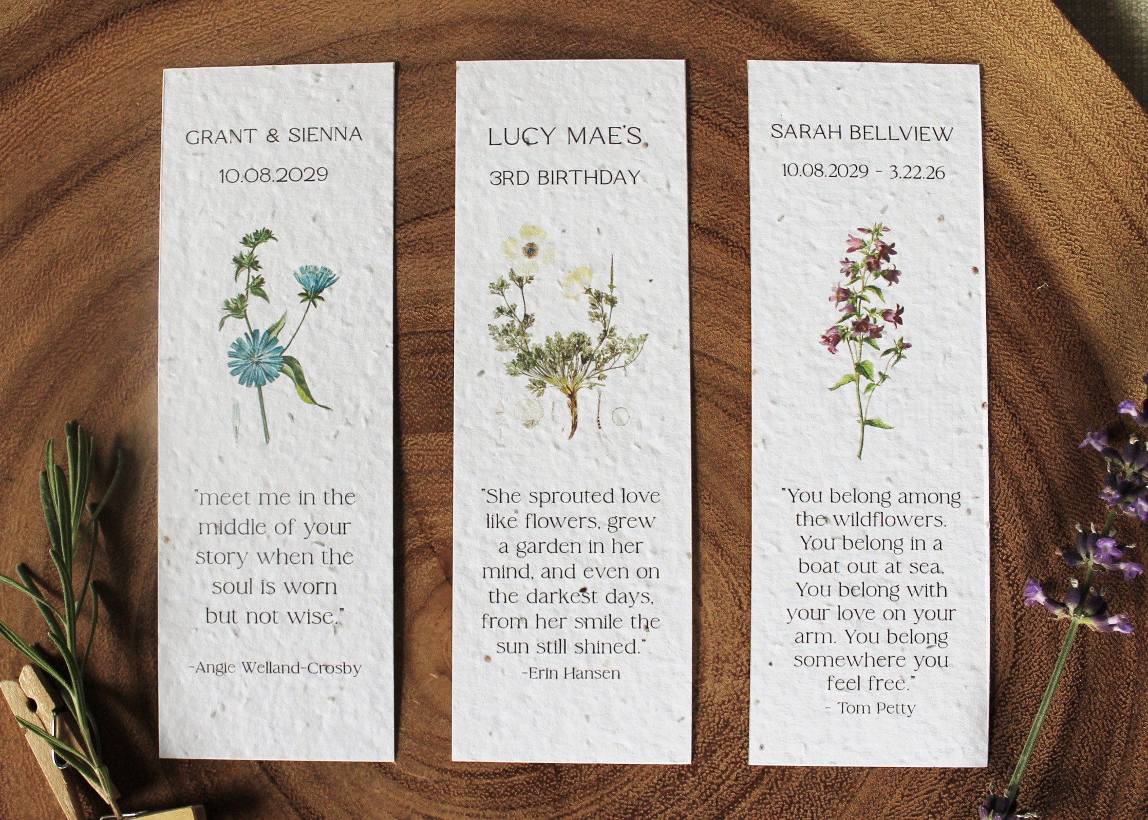 Storybook Bookmark Favors