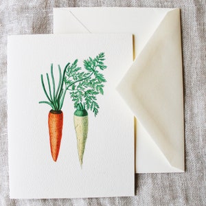 Jeu de cartes-cadeau jardinier | Cartes de voeux d'été | Cartes pliées vierges | Cadeau personnalisé de jardin | Art de jardin | 10 cartes de correspondance pliées