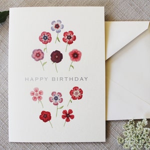 Seed Paper Birthday Card Blank Inside Eco-Friendly image 5