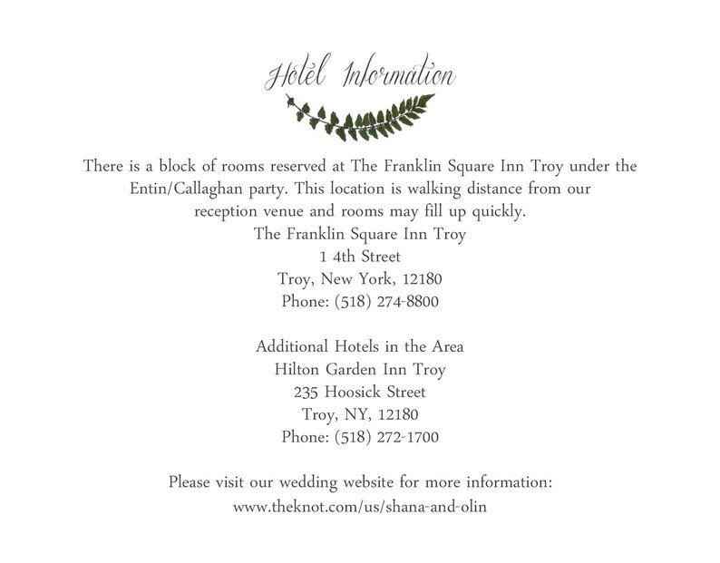 Botanical Wedding Invitation Templates