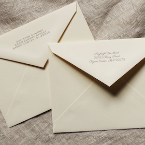 May include: Two white envelopes with handwritten addresses. The top envelope has the address Kayleigh Dumond, 2223 Cherry Street, Byron Center, MI 49315. The bottom envelope has the address Hayleigh Don Mond, 2923 Cherry Street, Byron Center, MI 49315.