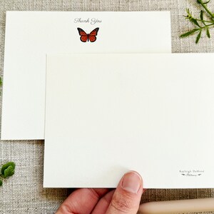 Monarch Butterfly Stationery Notecards - Set of 24 Note Cards With ...