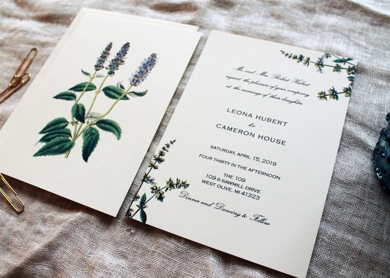 Lavender Place Cards Herbal Wedding Place Cards Template Printable Wedding Place Cards Herbal Place Cards Editable Escort Cards DIY