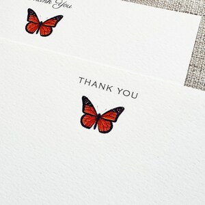 Monarch Butterfly Stationery Notecards - Set of 24 Note Cards With ...