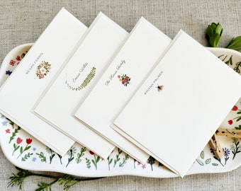 Note Cards Variety Set of 24 with Envelopes - Handmade