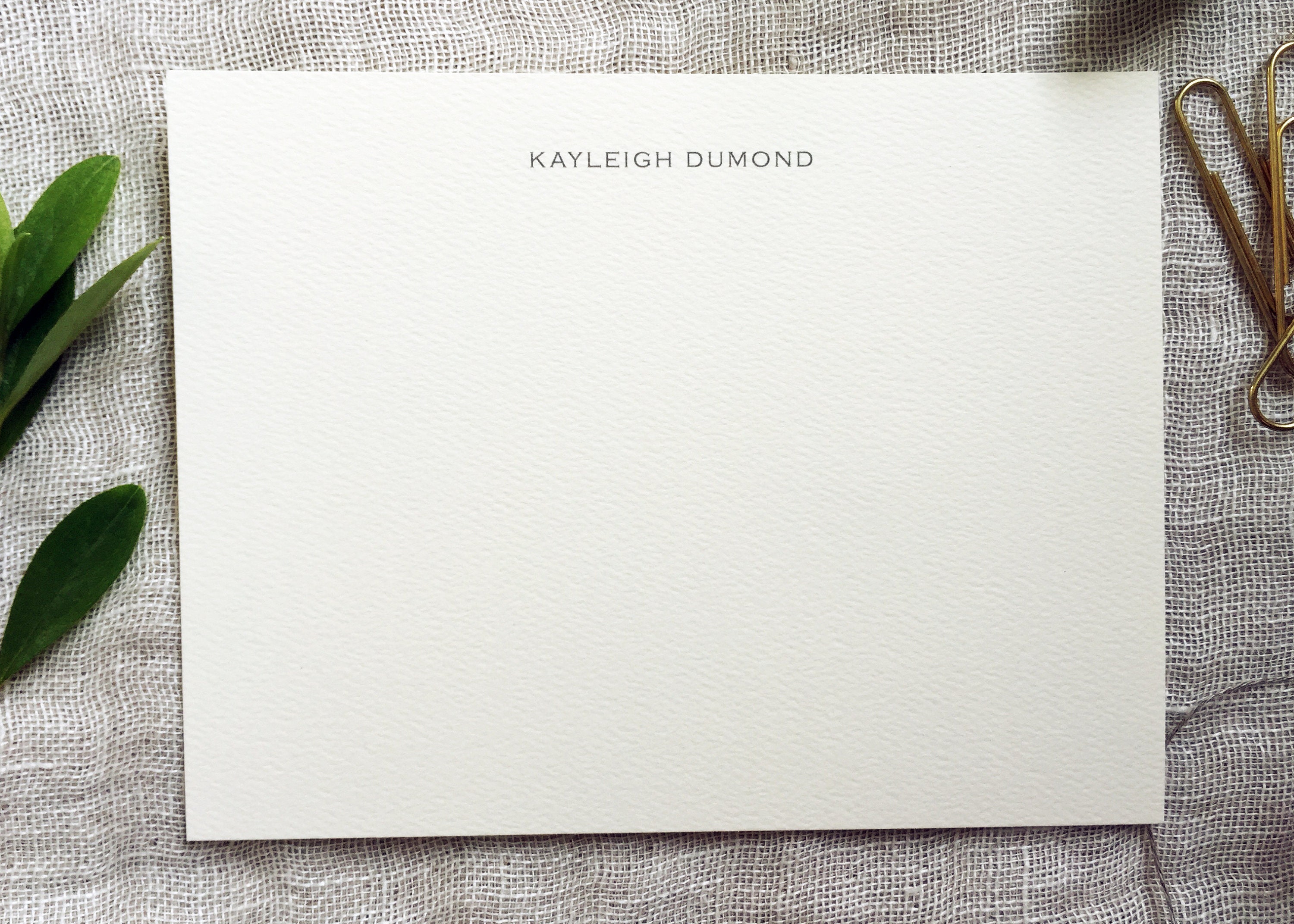 Set of Note Cards With Envelopes | 24 Personalized Notecards Handmade ...