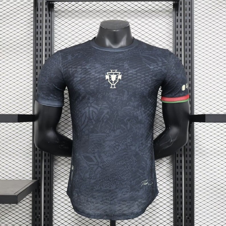 Ronaldo GOAT Portugal Jersey for Fans 2324 Portugal Special Edition