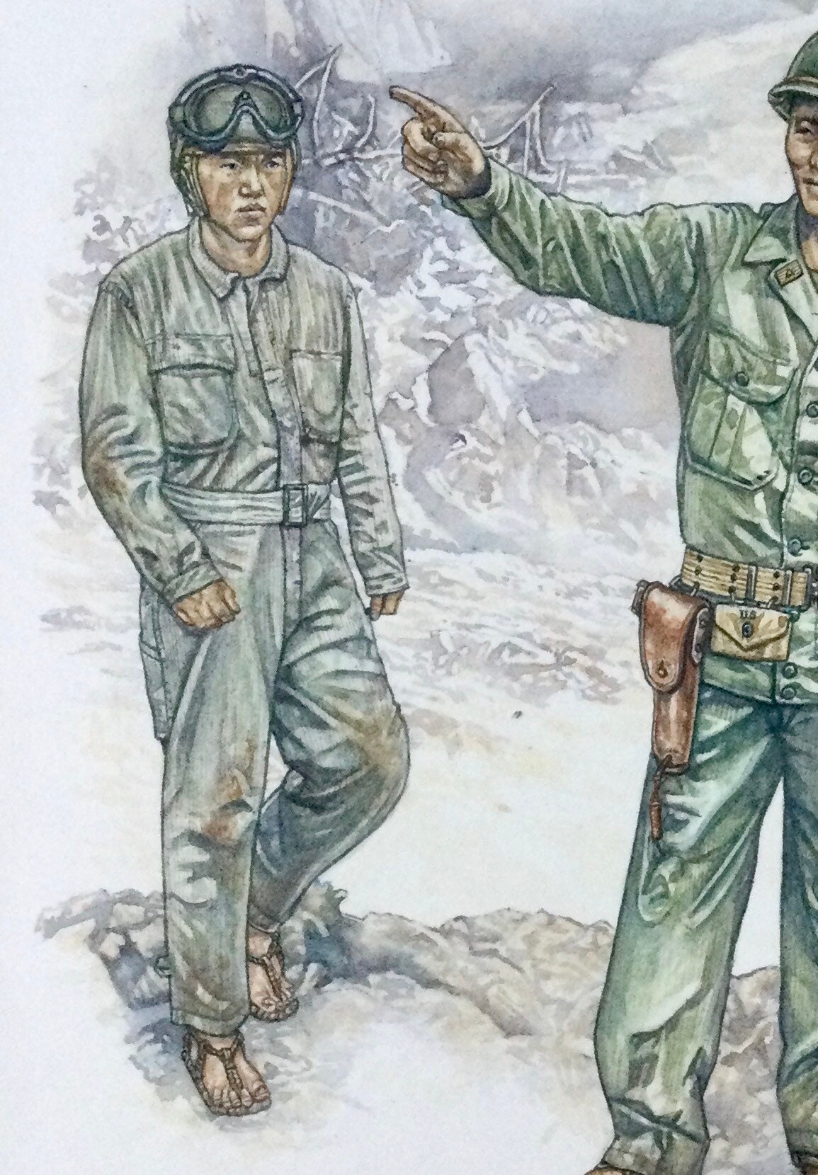 中国軍 1937-49 - プレート E「中国とビルマ 1943-45」 - オリジナル