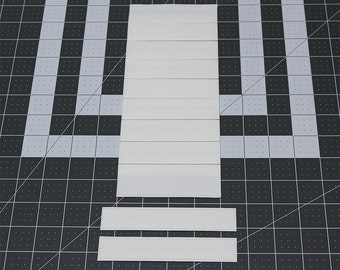 Size 1"(12"W x 3"L) Mr. Pleater Board(Box Pleats) add perfect box pleats to fabric, fast and easy.