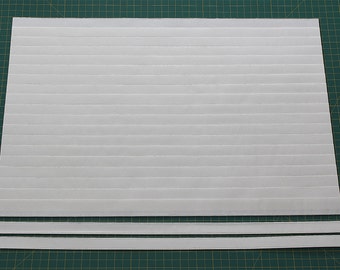 Size 1/2"(12"W x 50"L) Mr. Pleater Board, pleats fabric, fast and easy.