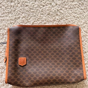 メイク道具・化粧小物 vintage made in ITALY CELINE bag Vintage Celine Cosmetic Bag - Etsy