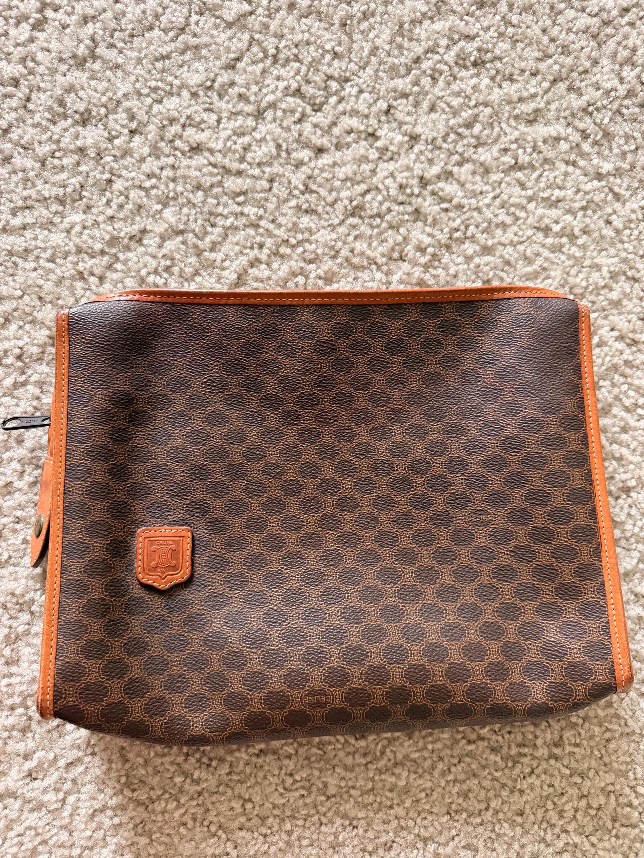 Vintage Celine Cosmetics Bag - Etsy