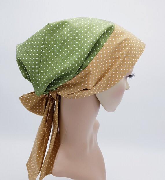 bad hair day head wear chef/'s cap nurse hair covering tichel cooking head scarf head snood elasticated kitchen cap Surgical hat