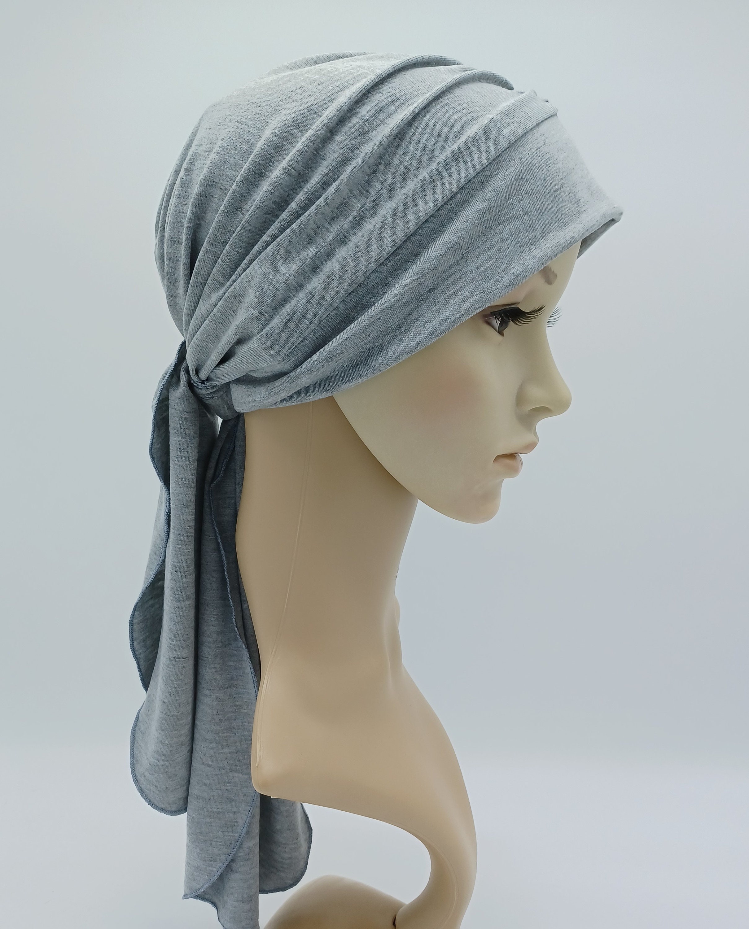 Chemo Head Wear Bad Hair Day Scarf Turban With Ties Chemo - Etsy